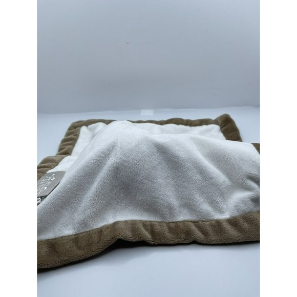 Levtex Baby Infant Brown Tan White Deer Security Blanket Lovey Antlers reindeer - Picture 6 of 6